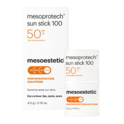 MESOESTETIC Mesoprotech Sztyft 100+ SPF 50+ - Sztyft Przeciwsłoneczny do Twarzy - 4,5 g