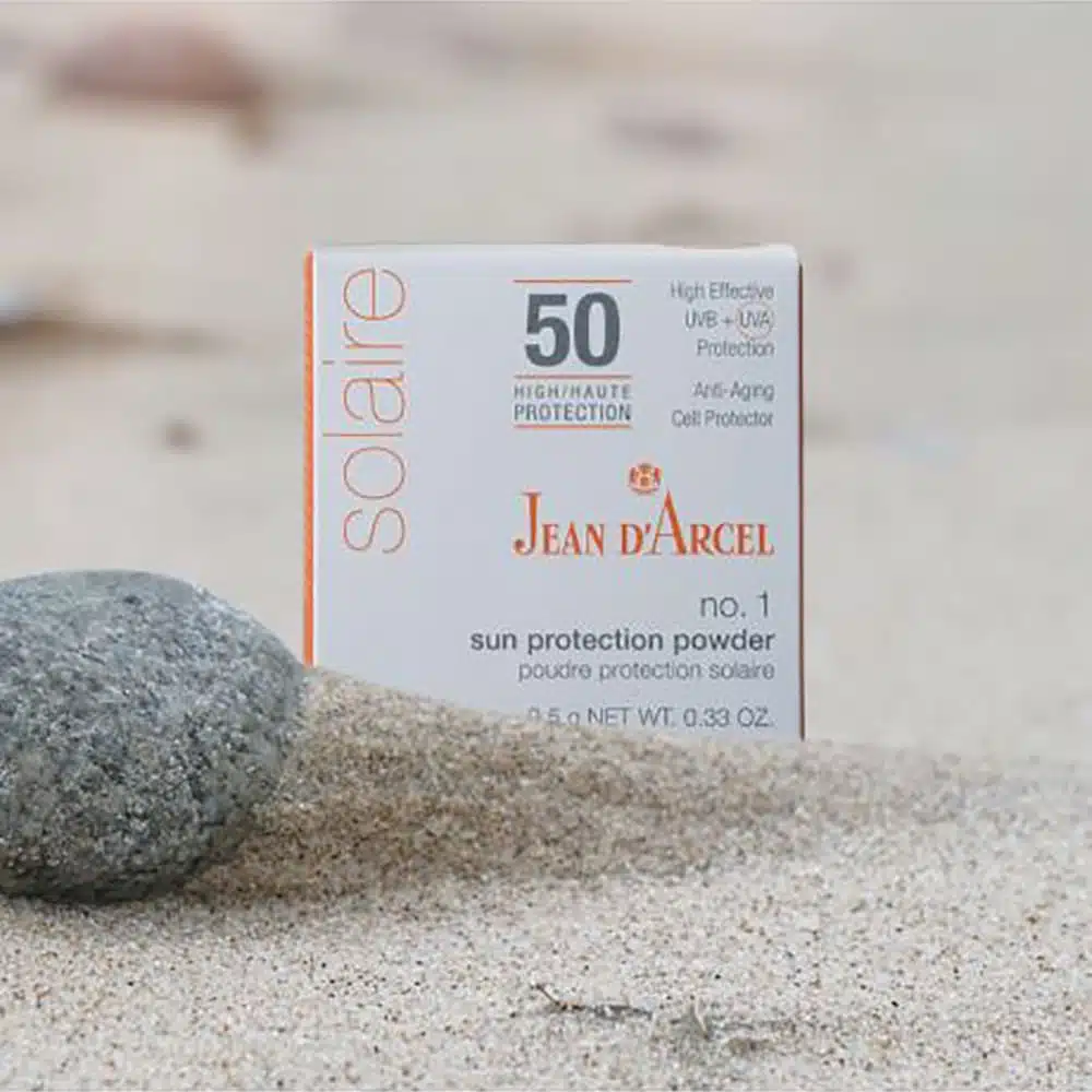 JEAN D'ARCEL Poudre Protection Solaire SPF 50 nr 2 - Puder Przeciwsłoneczny z Kolorem - obrazek 5